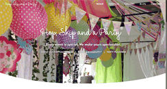 Desktop Screenshot of hopskipandaparty.com